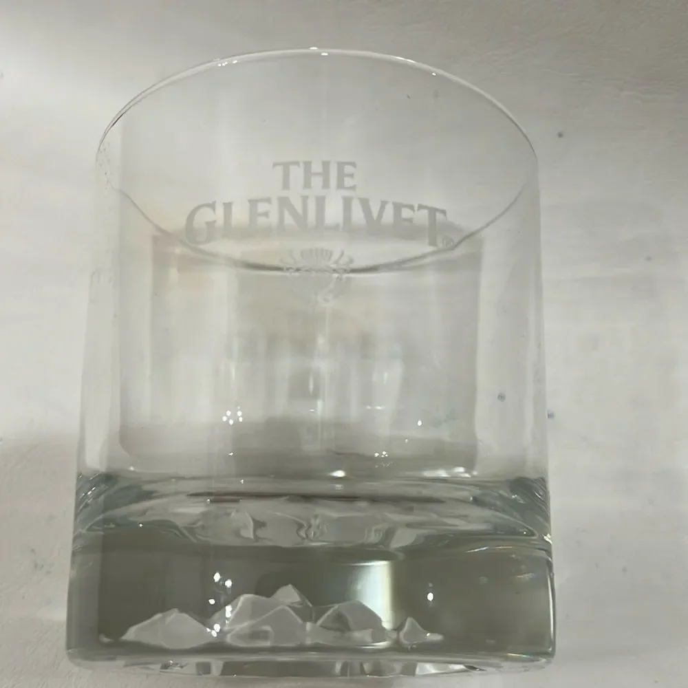 The Glenlivet 12 Oz Glass Bar Rock Highball Blended Scotch Whiskey Cocktail